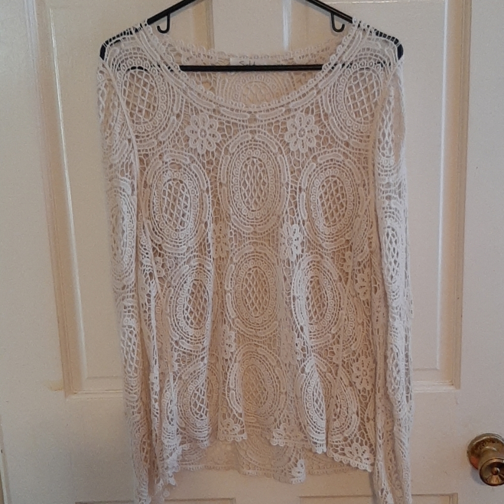 Beautiful lace sweater